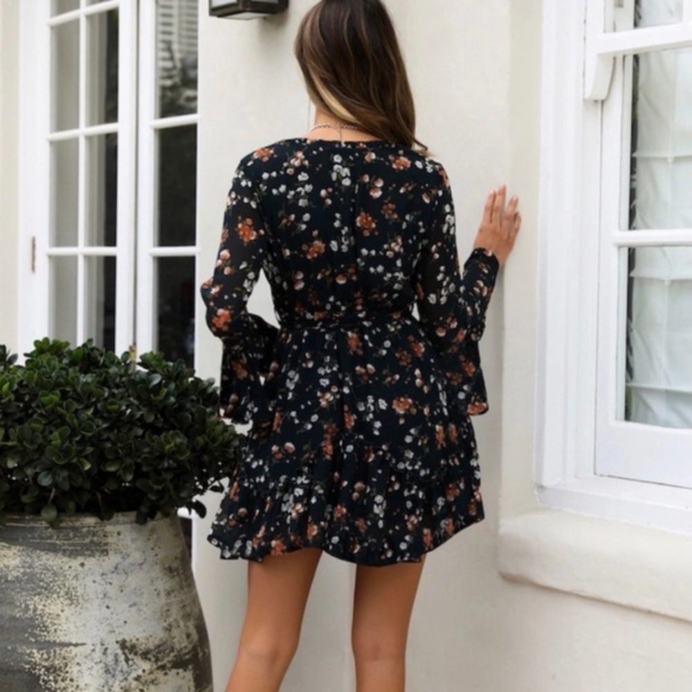 FLORAL DRESS - Picture 3 of 5